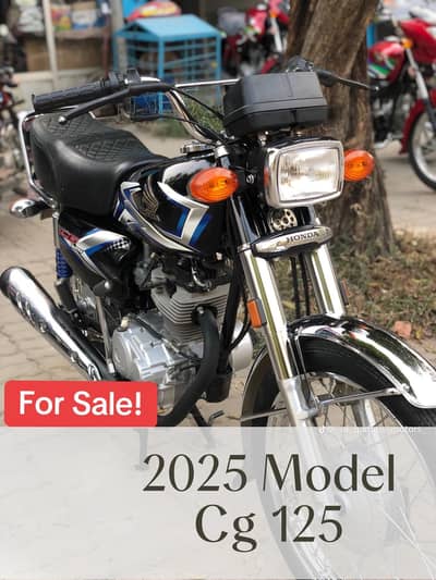 CG 125 (2025) MODEL FOR SALE