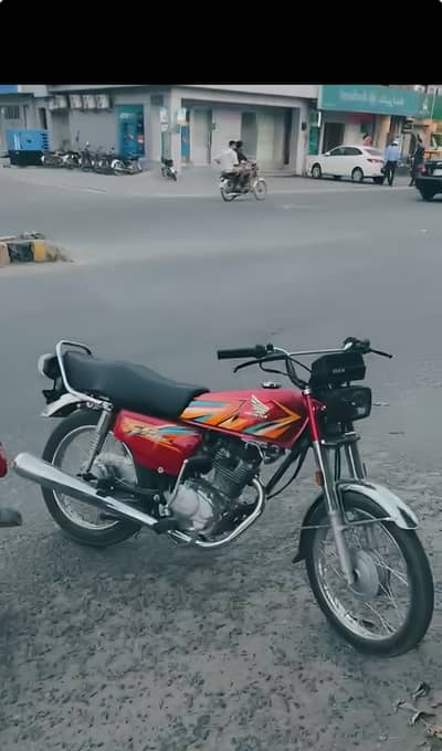Cg 125 2026 model 6000km with number