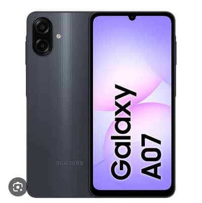 Samsung Mobile A07 5G 4/128  15 days use