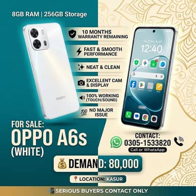 OPPO A6s