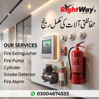fire extinguisher, refilling, fire alarm, fire pump, sprinkler