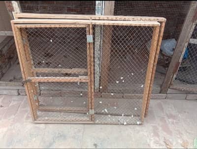 Wooden frame for Aseel Birds