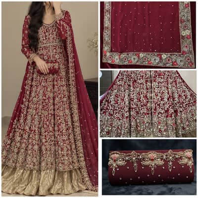 branded bridal dress / wedding dress / fancy dress /