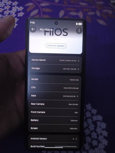 Tecno CAMON 40 Pro
