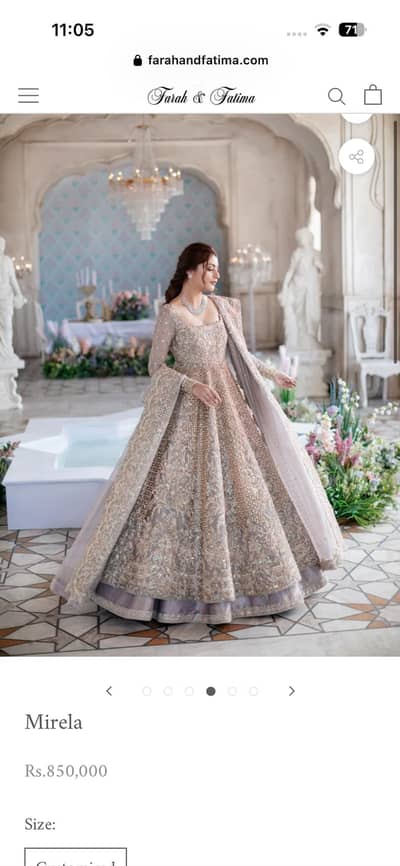 Farah and Fatima Bridal lehnga