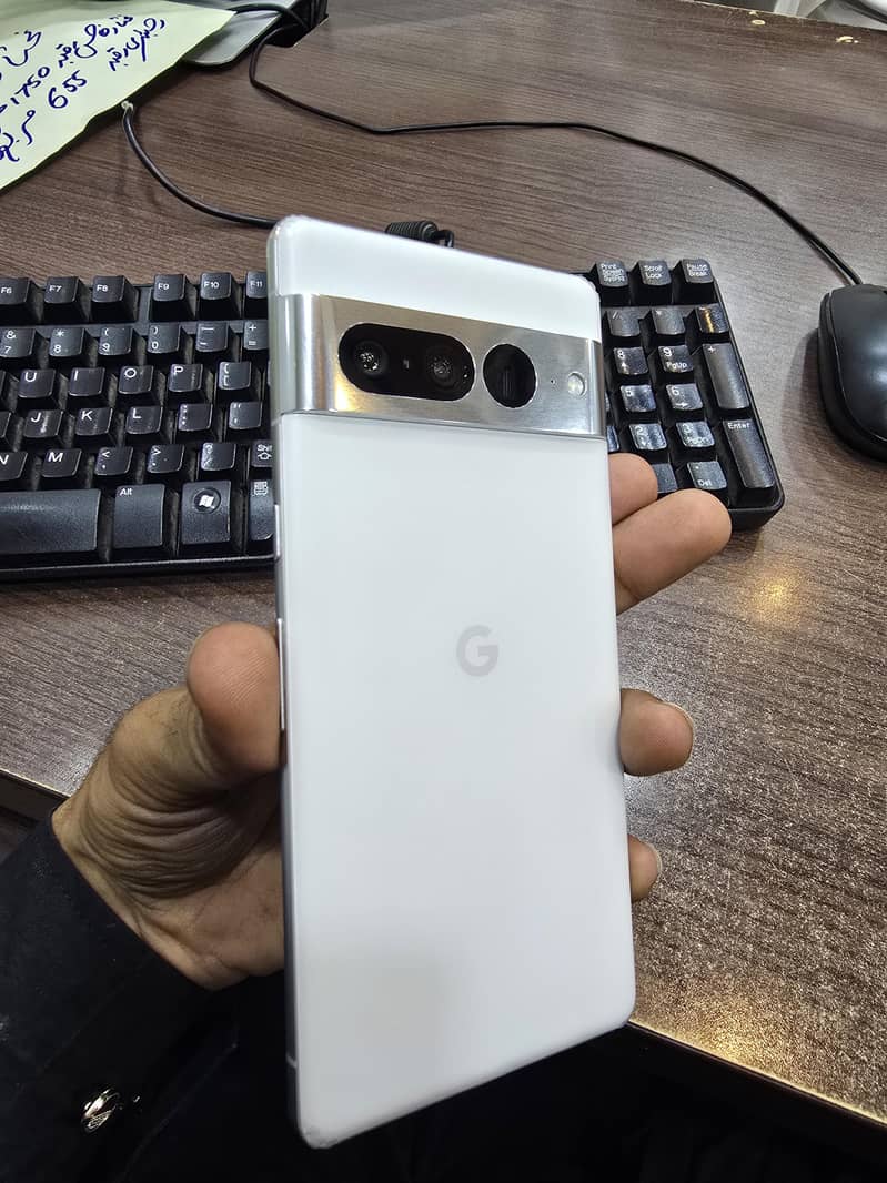 Google  pixels  7 pro pta approved  physical +e sim 0