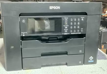 Epson WF-7840 Complete A3 Size Printer All Ok inkjet 4 color Printer