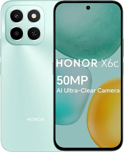 Honor x6c 6GB ram 256GB memory
