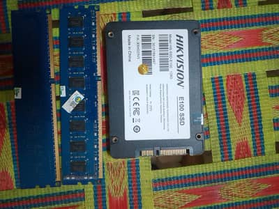 8GB DDR3 1600MHz SK hynix RAM + Hikvision E100 128GB SSD | Desktop PC