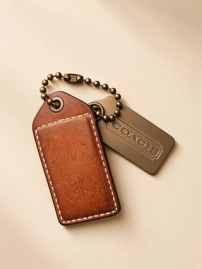 Original Coach Brand Keychain