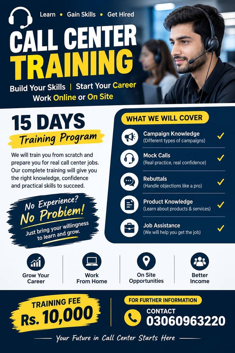 Call center training program 1