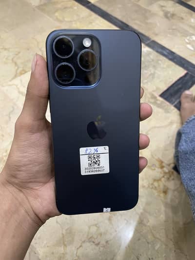 iPhone 15 Pro Max 256gb jv blue