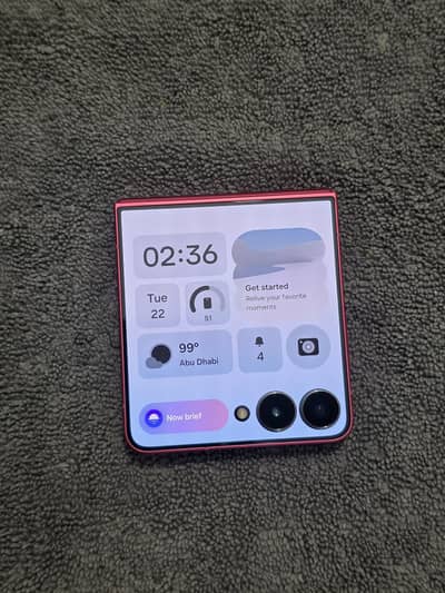 Samsung Z Flip 7 Coral Red Non PTA 256GB WaterPack