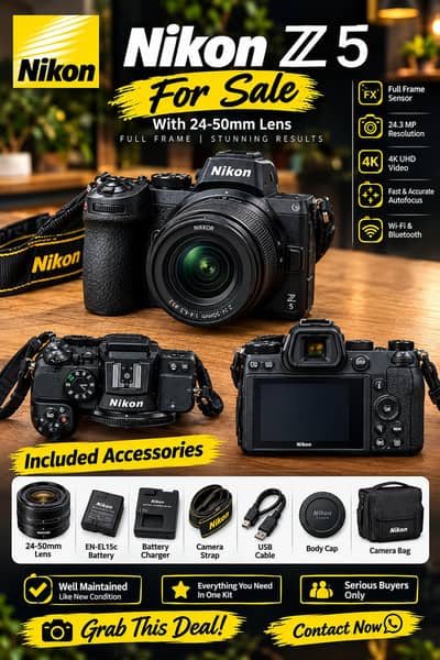 Nikon Z5 with 24-50