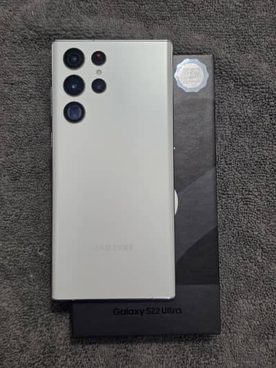 Samsung S22 Ultra, Dual Physical Sim, Official PTA, Like New Condition