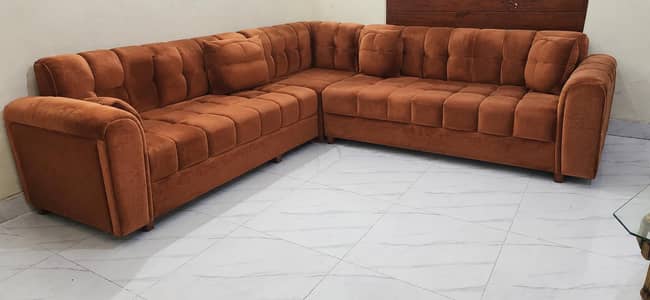 SOFA L SHAPE 6 SEATER NEW DESIGN BRAND NEW 03281010987