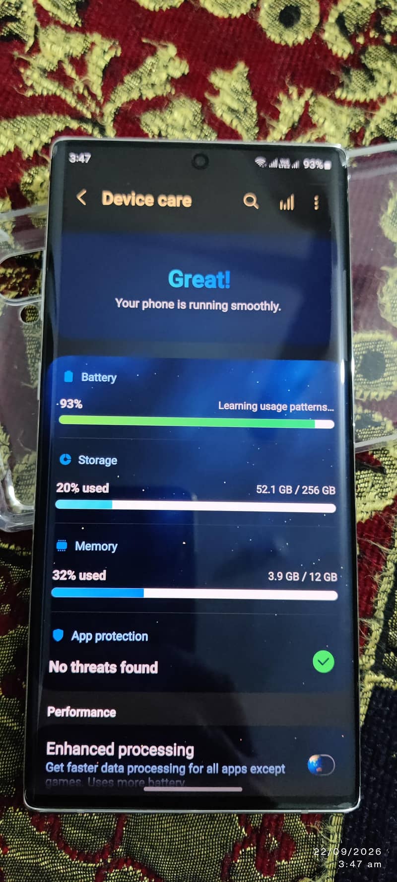 Samsung Mobile Note 10 Plus 12