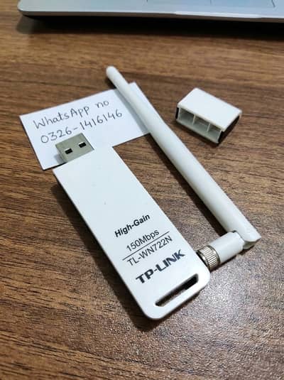 TP-Link 150Mbps High Gain Wireless USB Adapter Model TL-WN722N Ver 1