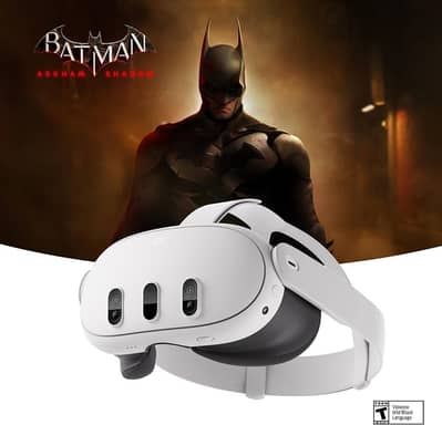 Meta Quest, 3 512 GB,  Meta Elite Strap with Battery. Batman Edition.