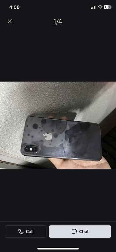 Apple iPhone X pta h 256 gb wala ha Face ID ok h total original  h