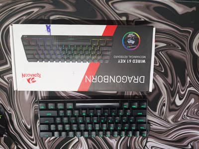 Redragon WIREBORN K61 Mechanical Gaming Keyboard – Used Like New