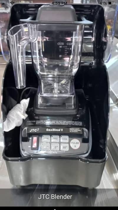JTC Blender Coffee Maker Ice Cube Pizza Oven Dough Mixer Warmer Cafe
