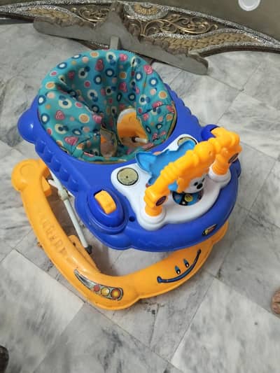 Kids Walker - Steel & Plastic Both for Toddlers