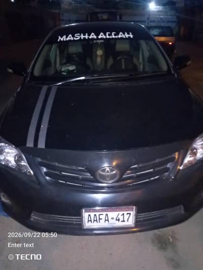 Toyota Corolla GLI 2011
