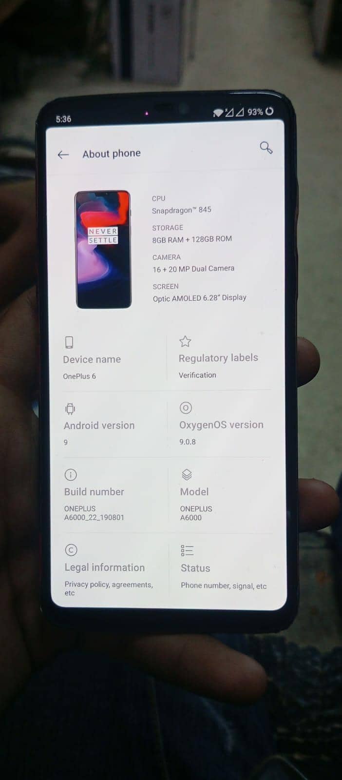 One Plus 6 2