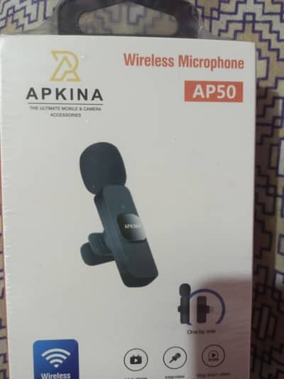 apkina wireless microphone