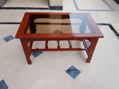 wooden centre table