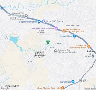 10 Marla Residential Plot for Sale | Cabinet Division Housing Society