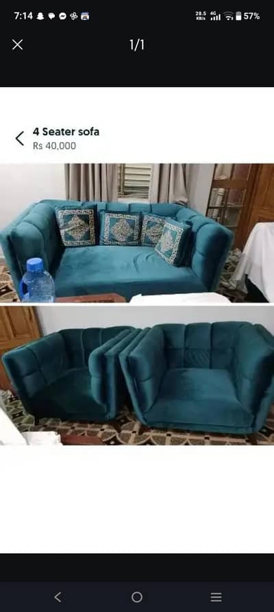 4 seater sofa