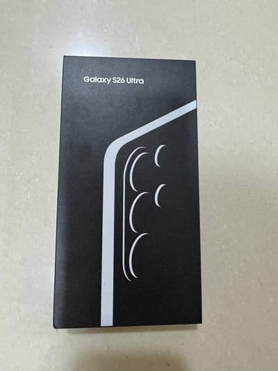 Samsung Galaxy S26 Ultra – 12GB RAM | 512GB | Brand New