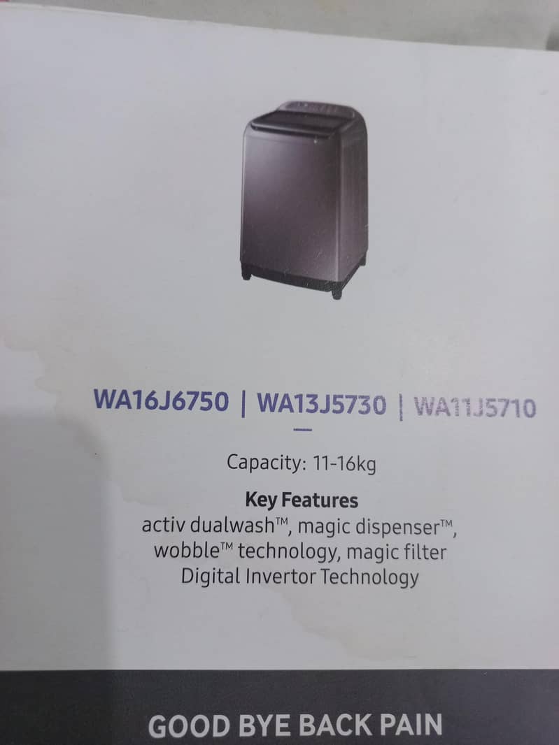 Samsung Activ Dualwash 11kg Fully Automatic Top Load Washing Machine 1