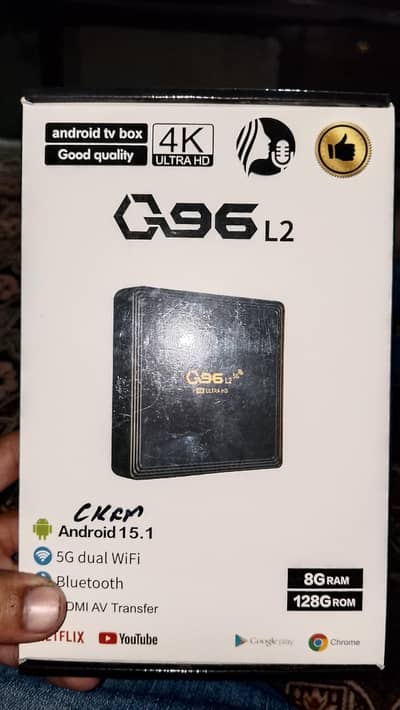 Android box with 5g wifi speed