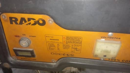 Rado RD4000E 3.5KVA