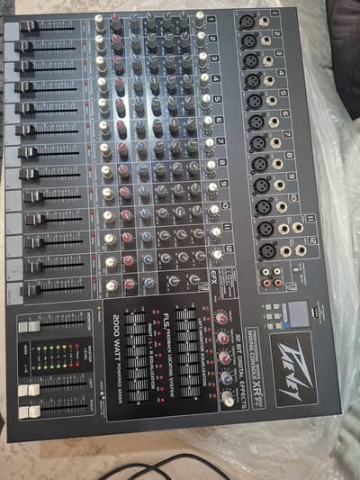 Peavey 12 Channel Professional Mixer + JBL Speakers | Sound System