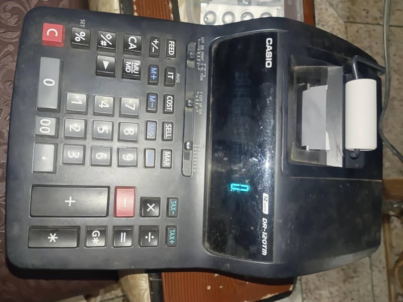 Casio printer calculator 3