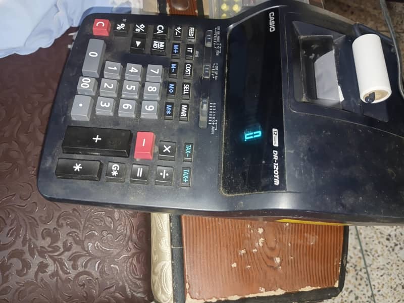 Casio printer calculator 4