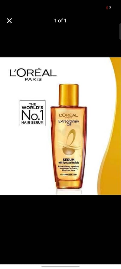 Limited Time Offer: L'Oréal Extraordinary Oil Serum 100ml Just 2,000Rs