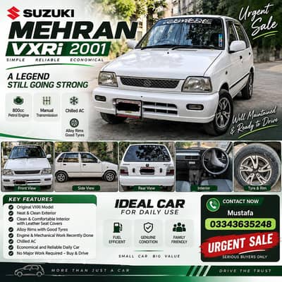 Suzuki Mehran VXRi 2001