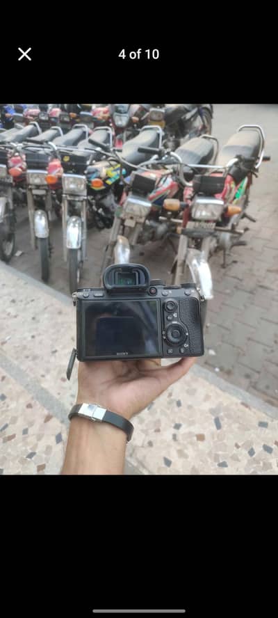 Sony A7 III 10 by 10 Sc 71k original battery original