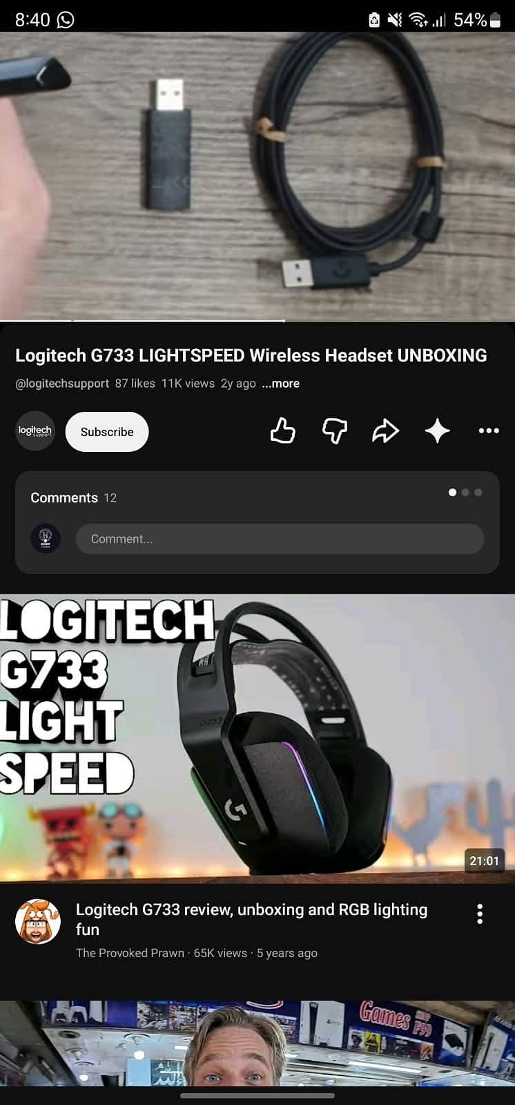Logitech cable for all Logitech gadgets 4