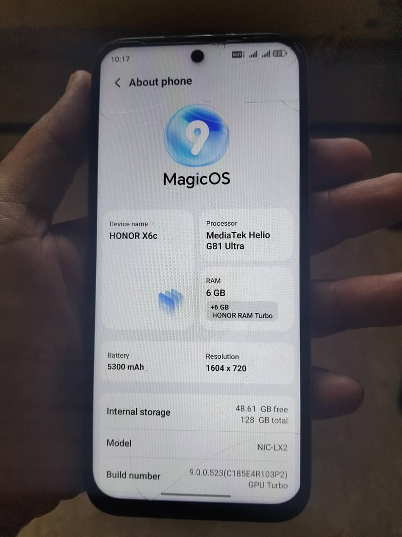 Honor x6c 5