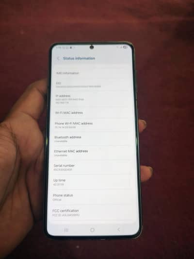 Samsung Mobile S21 5G 8/128 just exchange