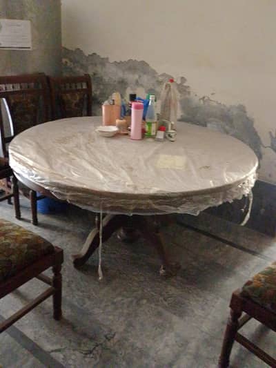 pure wood table dinning  without chairs