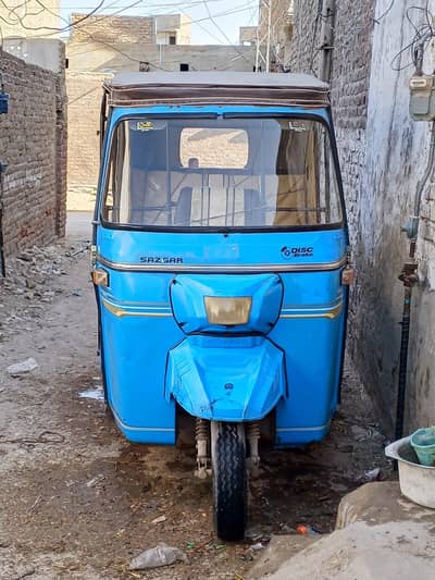 Sazgar Rickshaw 3-Wheeler – Good Condition