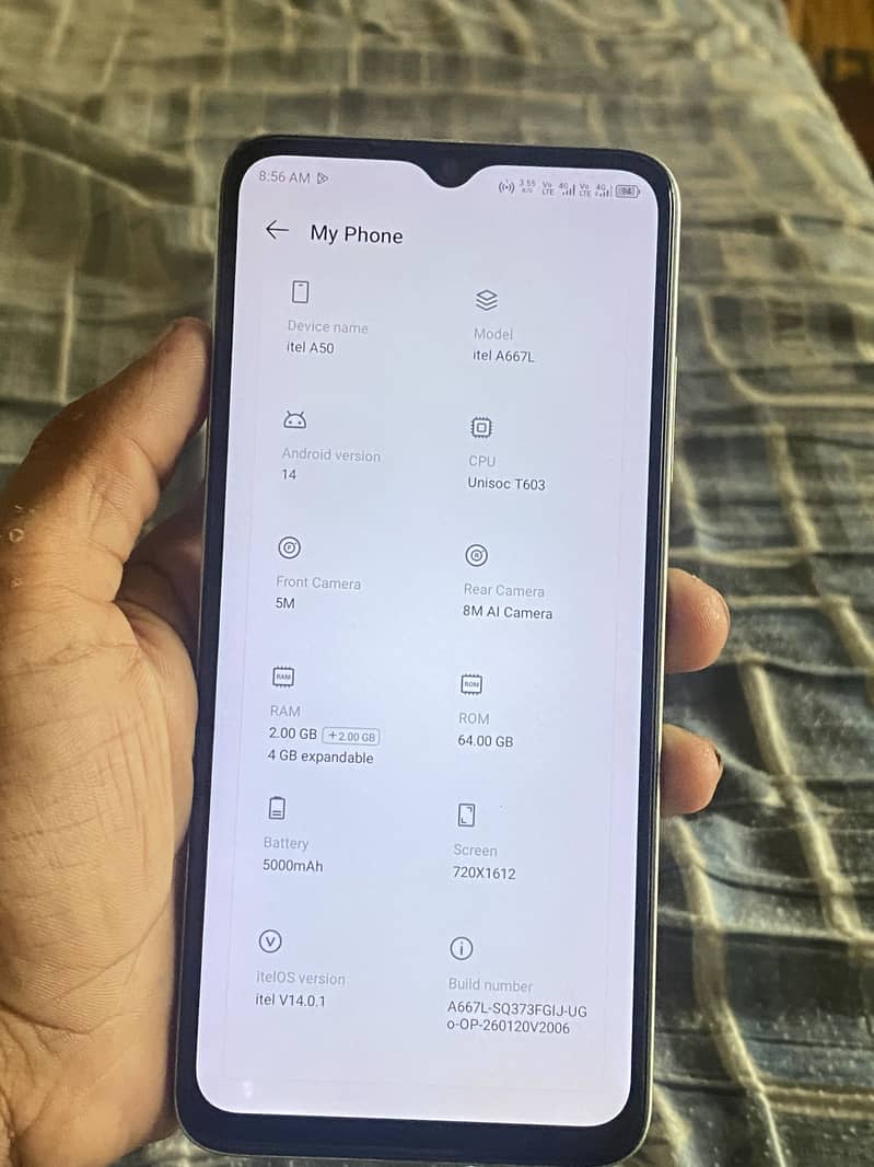 Itel A50 1