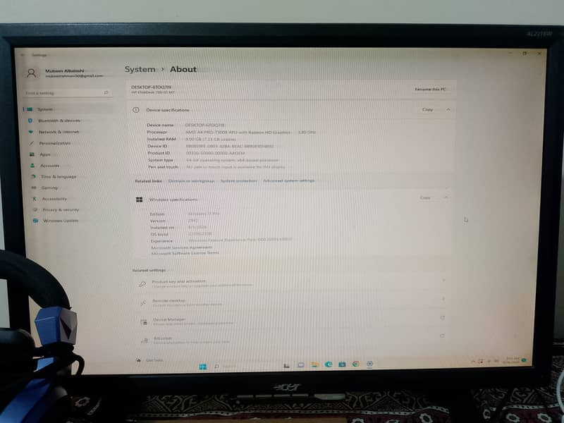 Computer full setup free gaming headset 1